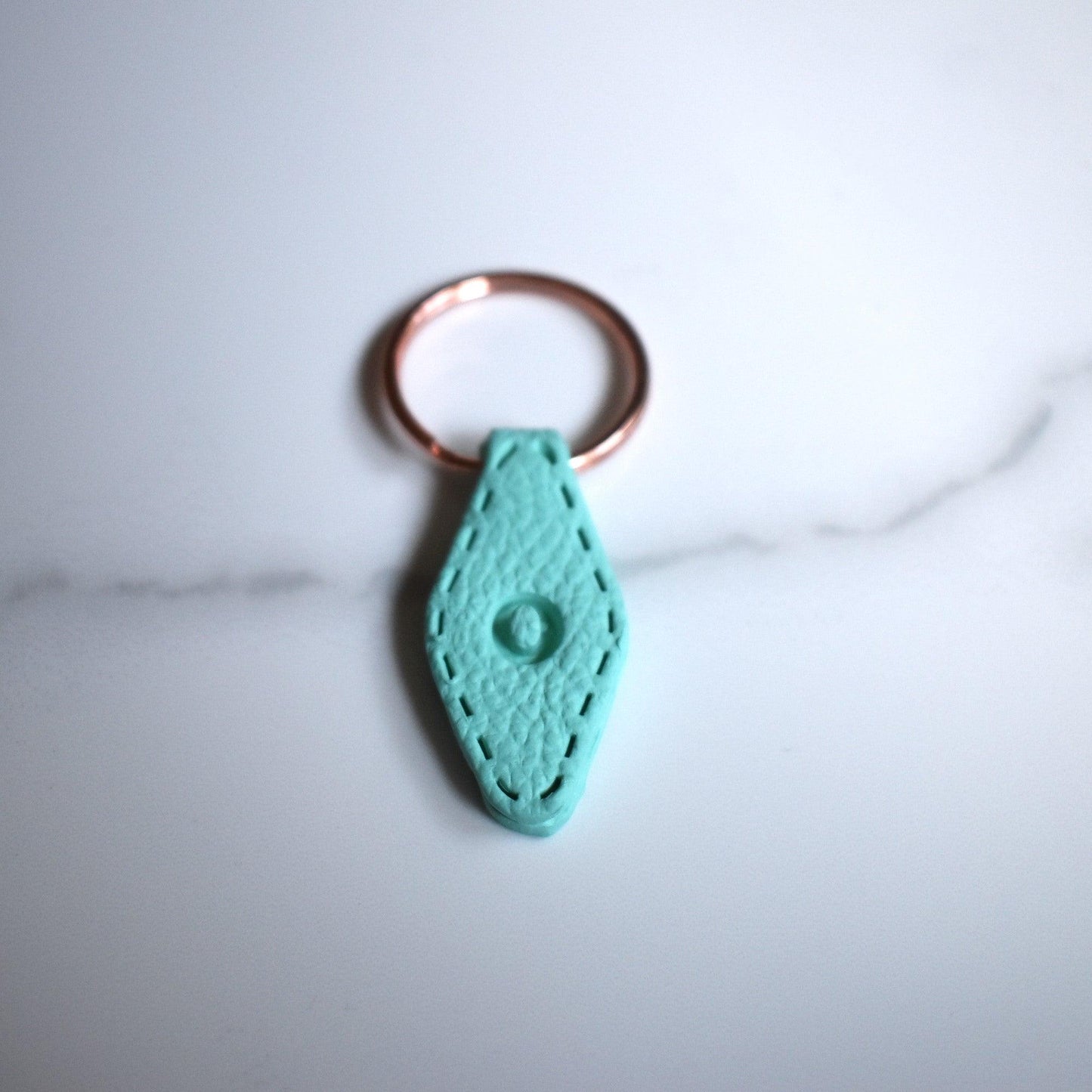 Leather-Look Keyrings - Krafty Kat