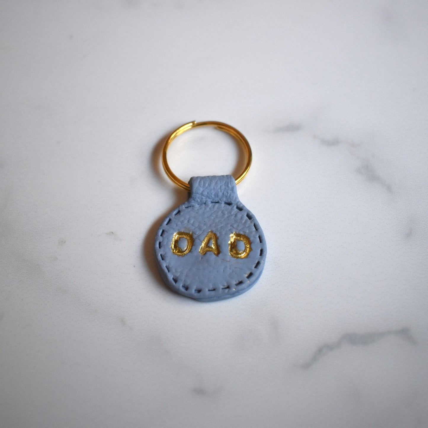 Leather-Look Keyrings - Krafty Kat
