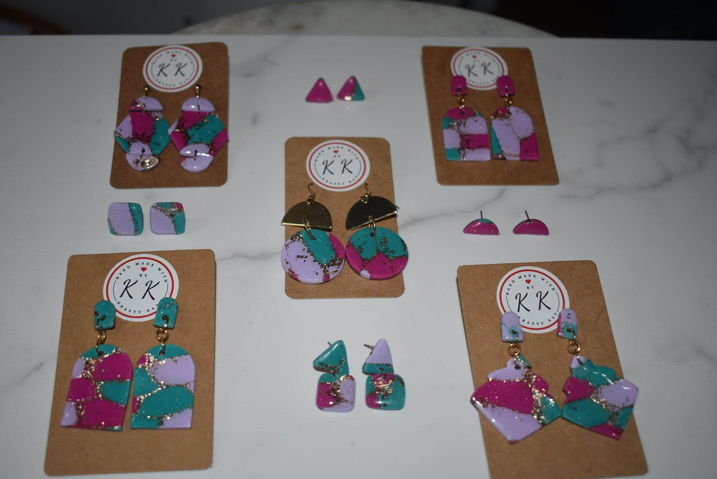 Fairy Floss Earring Collection - Krafty Kat