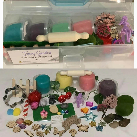 Fairy Garden Sensory Playdoh Kit - Krafty Kat