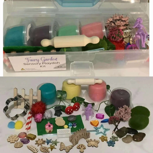 Fairy Garden Sensory Playdoh Kit - Krafty Kat