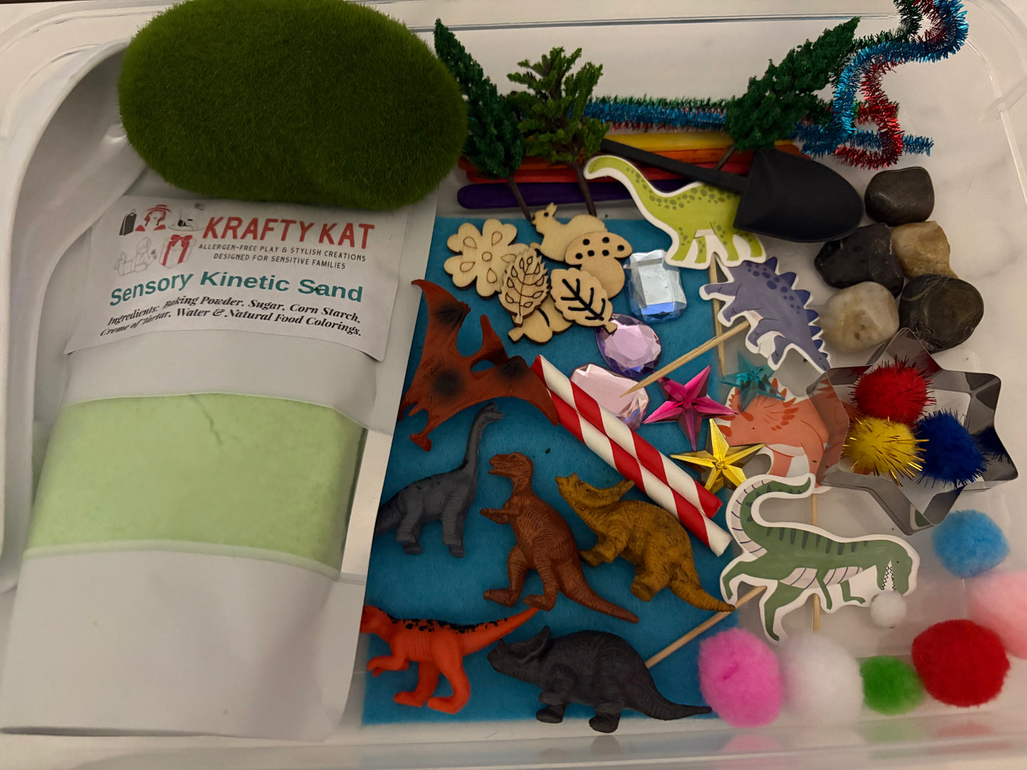 Dinosaurs Sensory Sand Kit