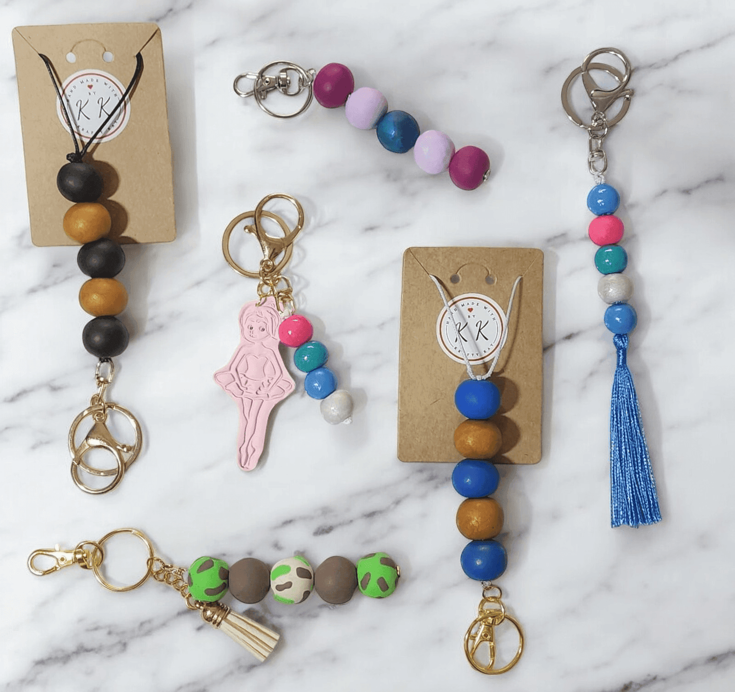Krafty Kat's Keyrings & Lanyards - Krafty Kat