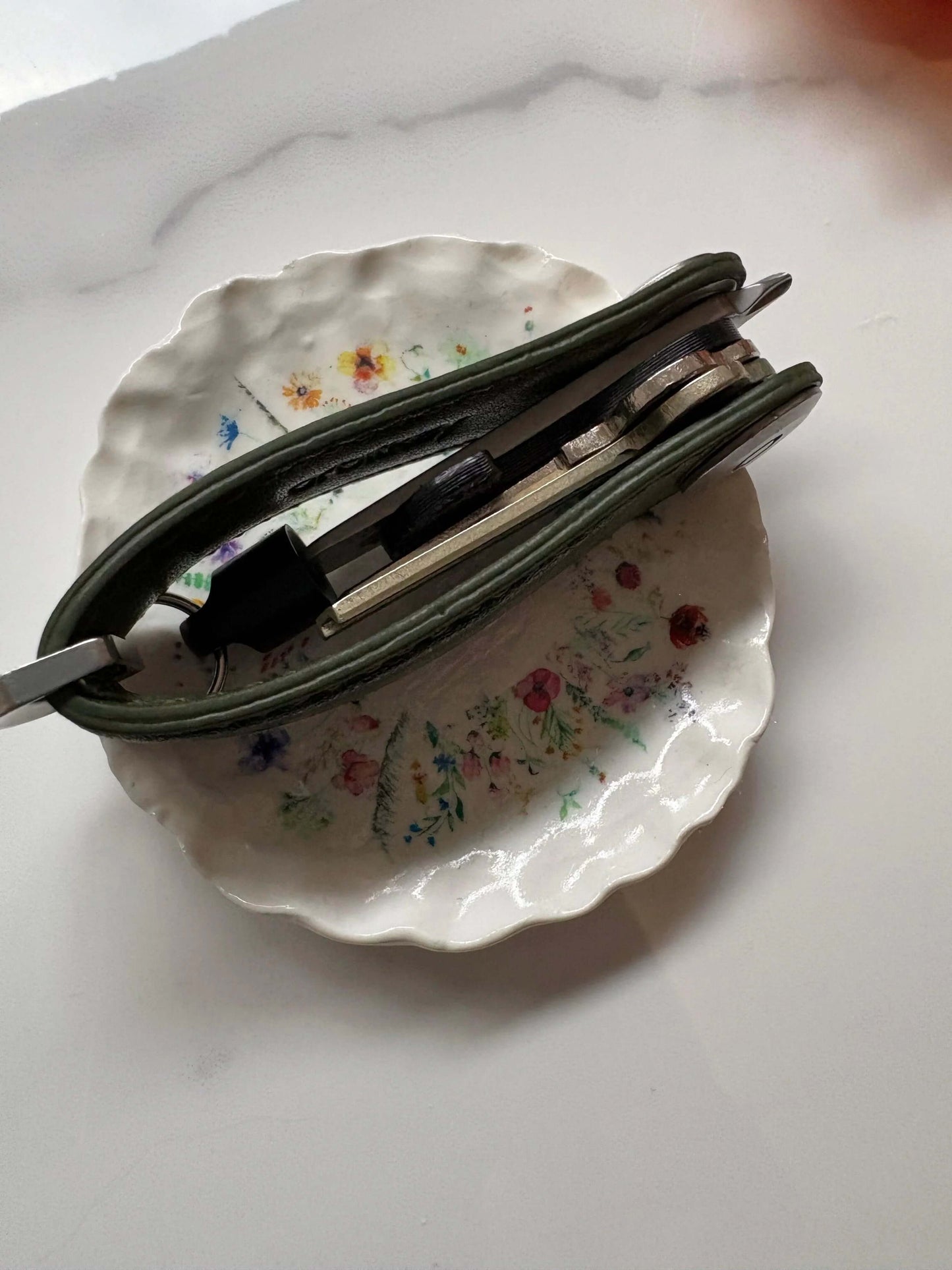 Wild Flower Transfer Trinket Tray