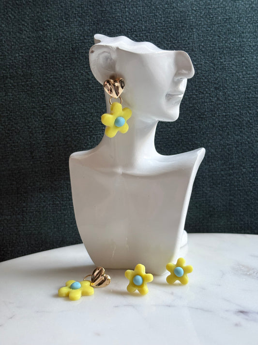 Mummy & Me – Sunshine Daisy - Dangle Earrings