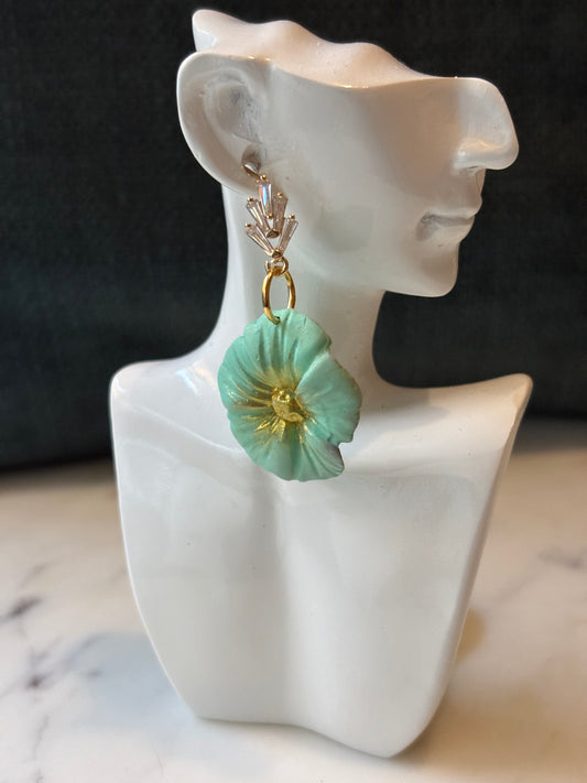 Mother’s Day – Little Bloom – Soft Meadow Cluster - Crystal Stud Earrings