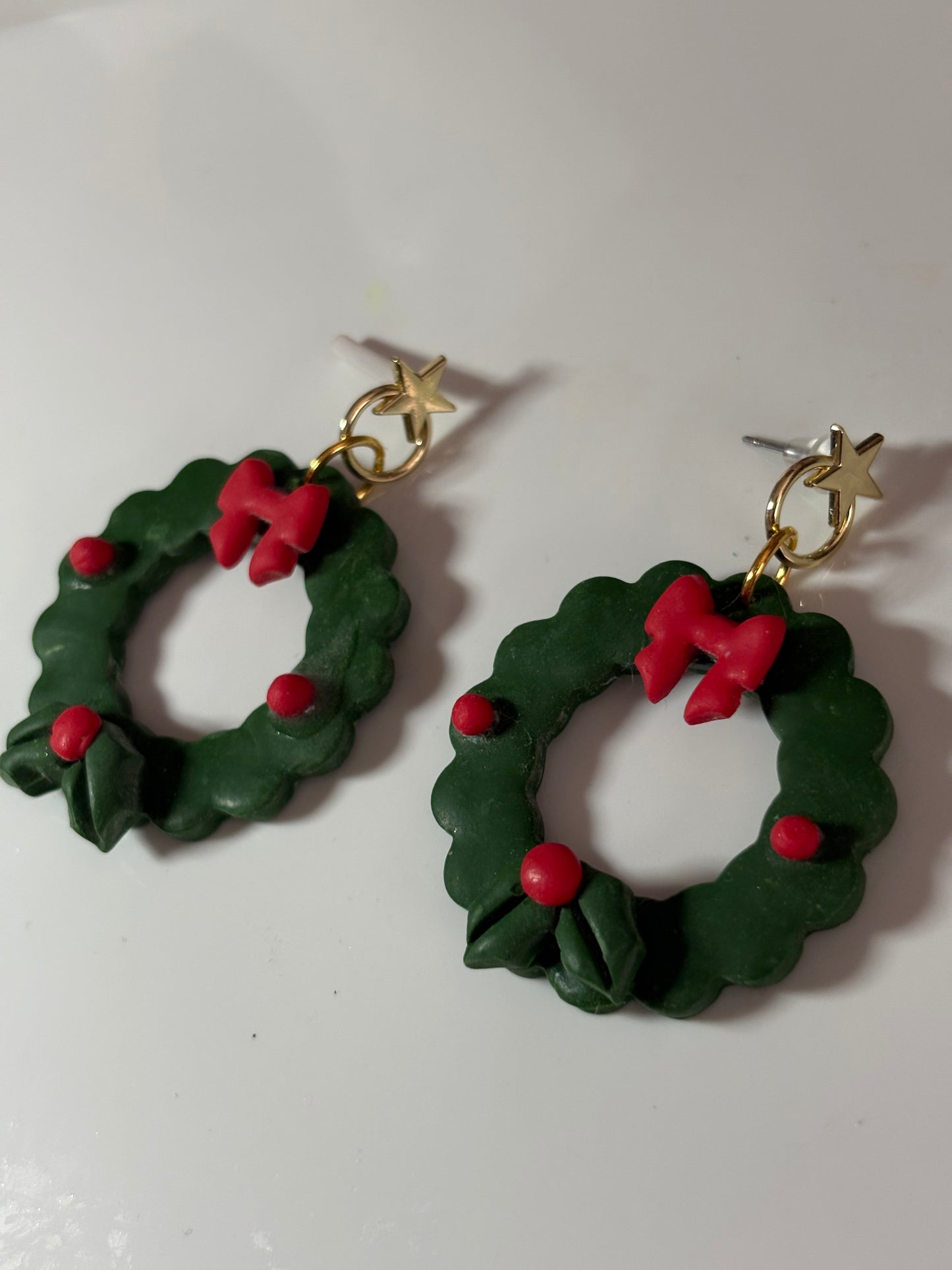 Christmas Wreath Studs