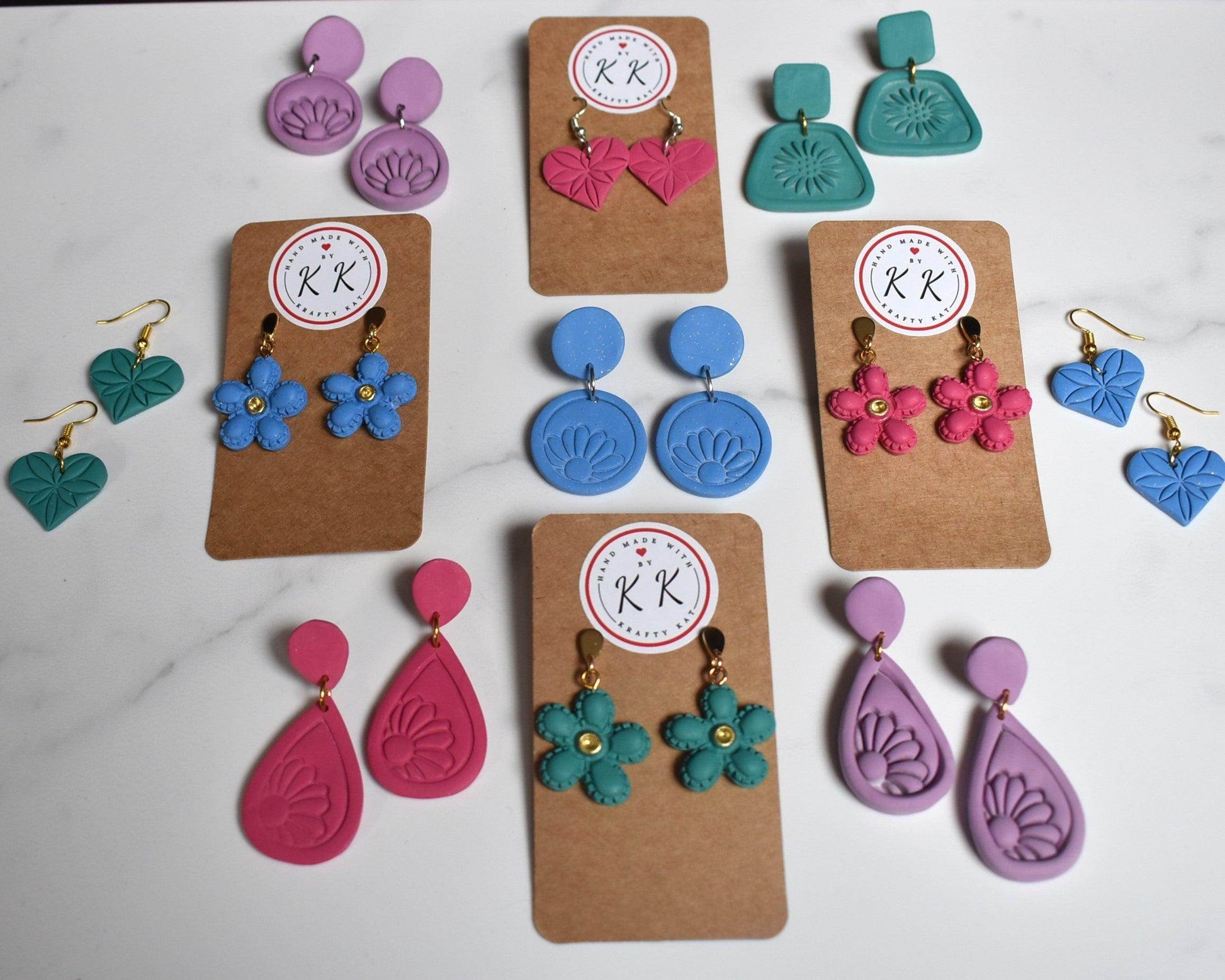 Fresh As A Daisy Earring Collection - Krafty Kat