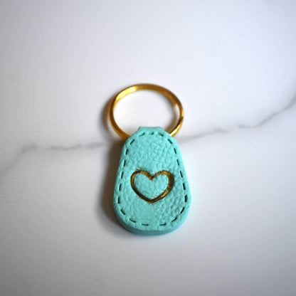 Leather-Look Keyrings - Krafty Kat