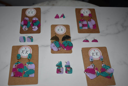 Fairy Floss Earring Collection - Krafty Kat