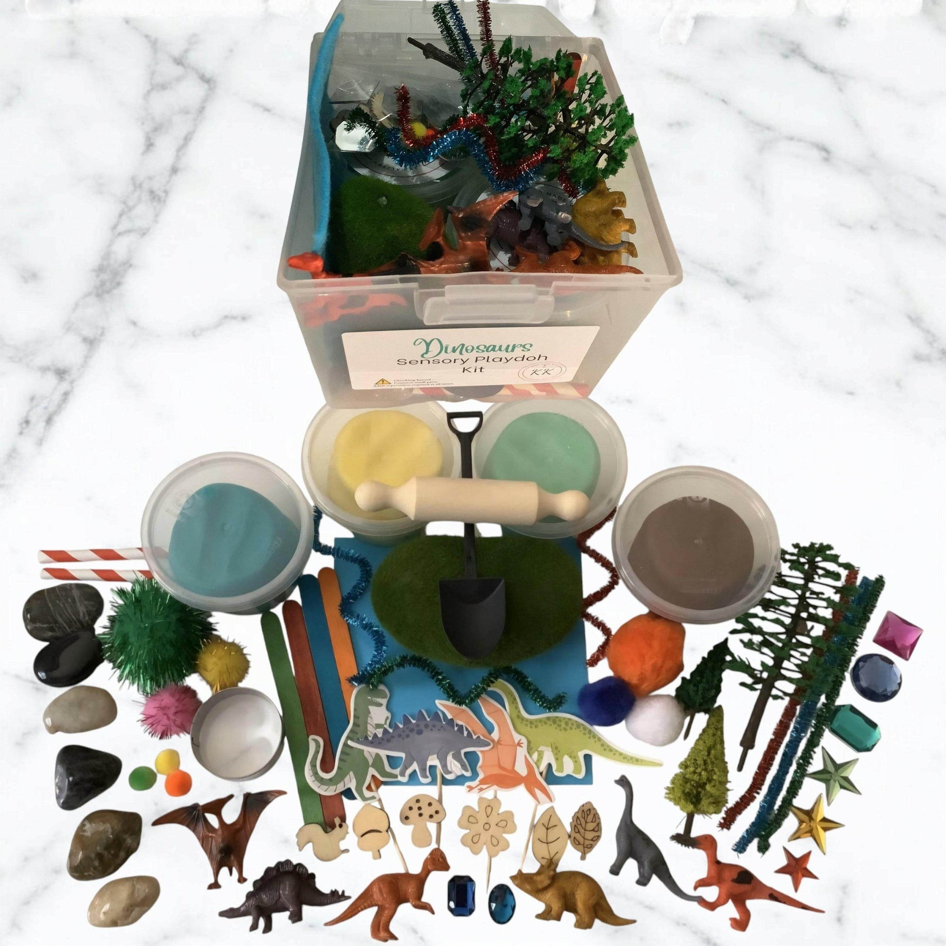 Krafty Kat's Sensory Playdoh Kits - Krafty Kat