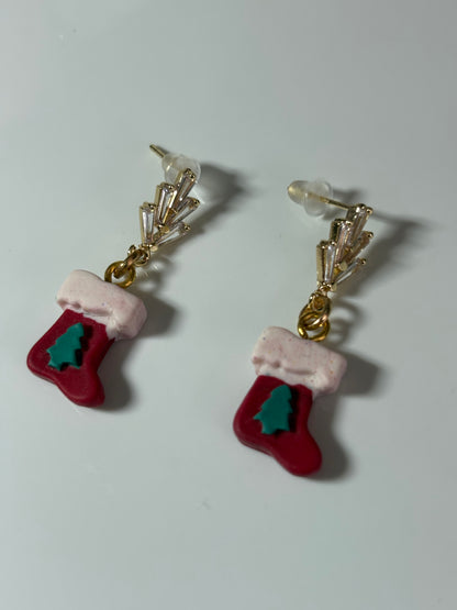Christmas Stocking Earring