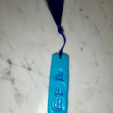 Dad Square Bookmark with the Corners Cut Out