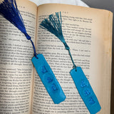 Dad Square Bookmark with the Corners Cut Out
