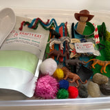 Safari Sensory Kinetic Sand Kit