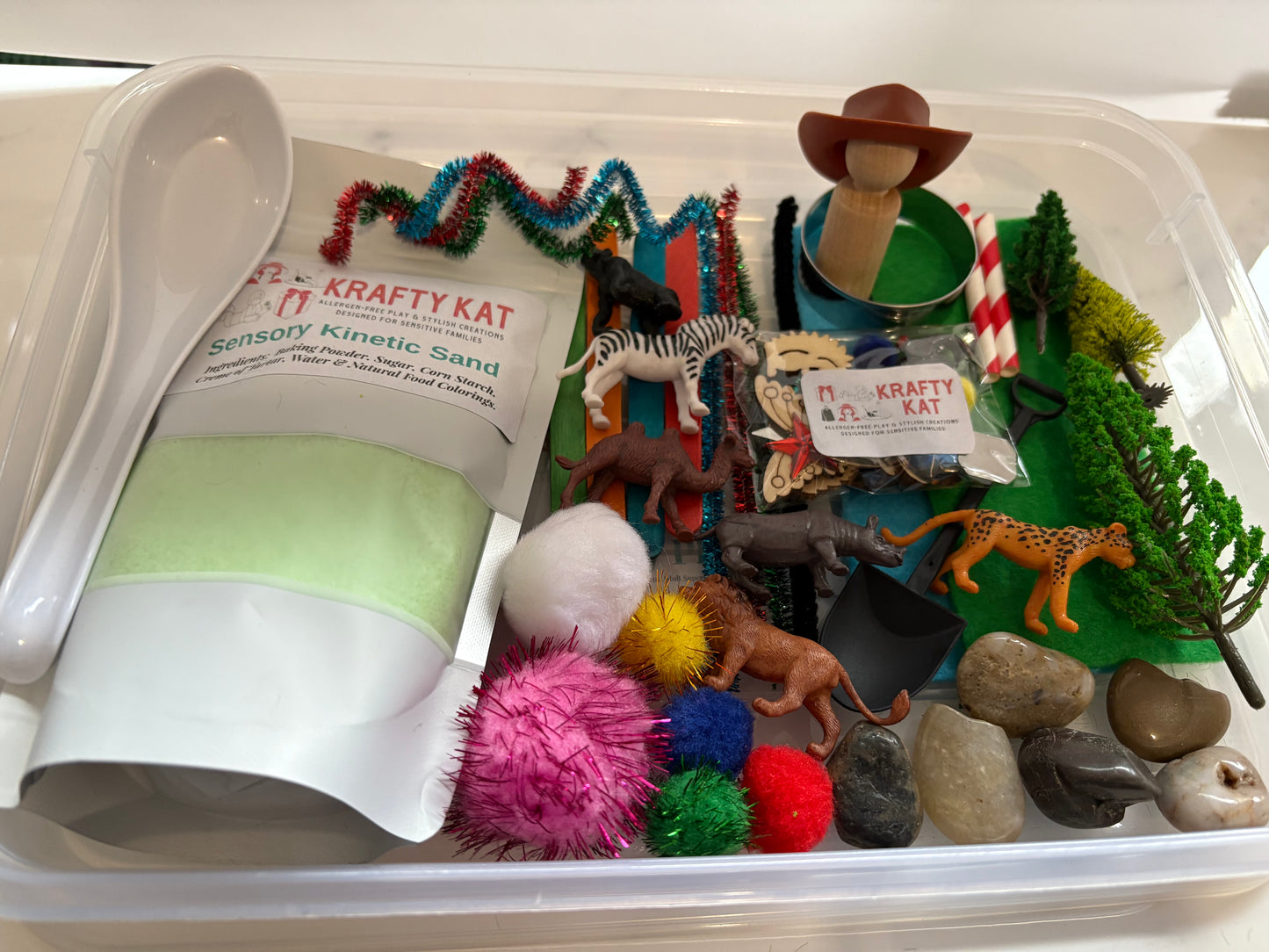 Safari Sensory Sand Kit