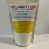 Yellow Coloured Rice Bag