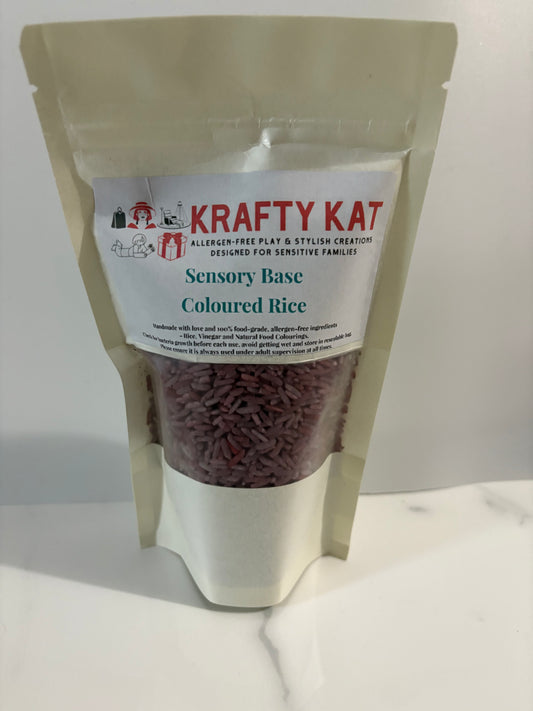 Purple Coloured Rice Bag
