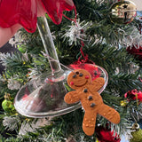 Classic Christmas Glass Charms