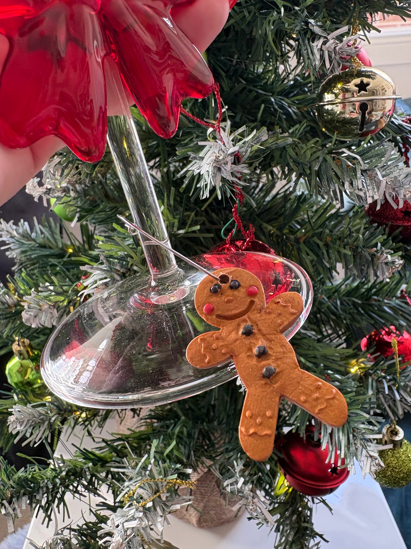 Classic Christmas Glass Charms