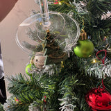 Classic Christmas Glass Charms