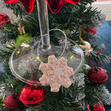 Classic Christmas Glass Charms