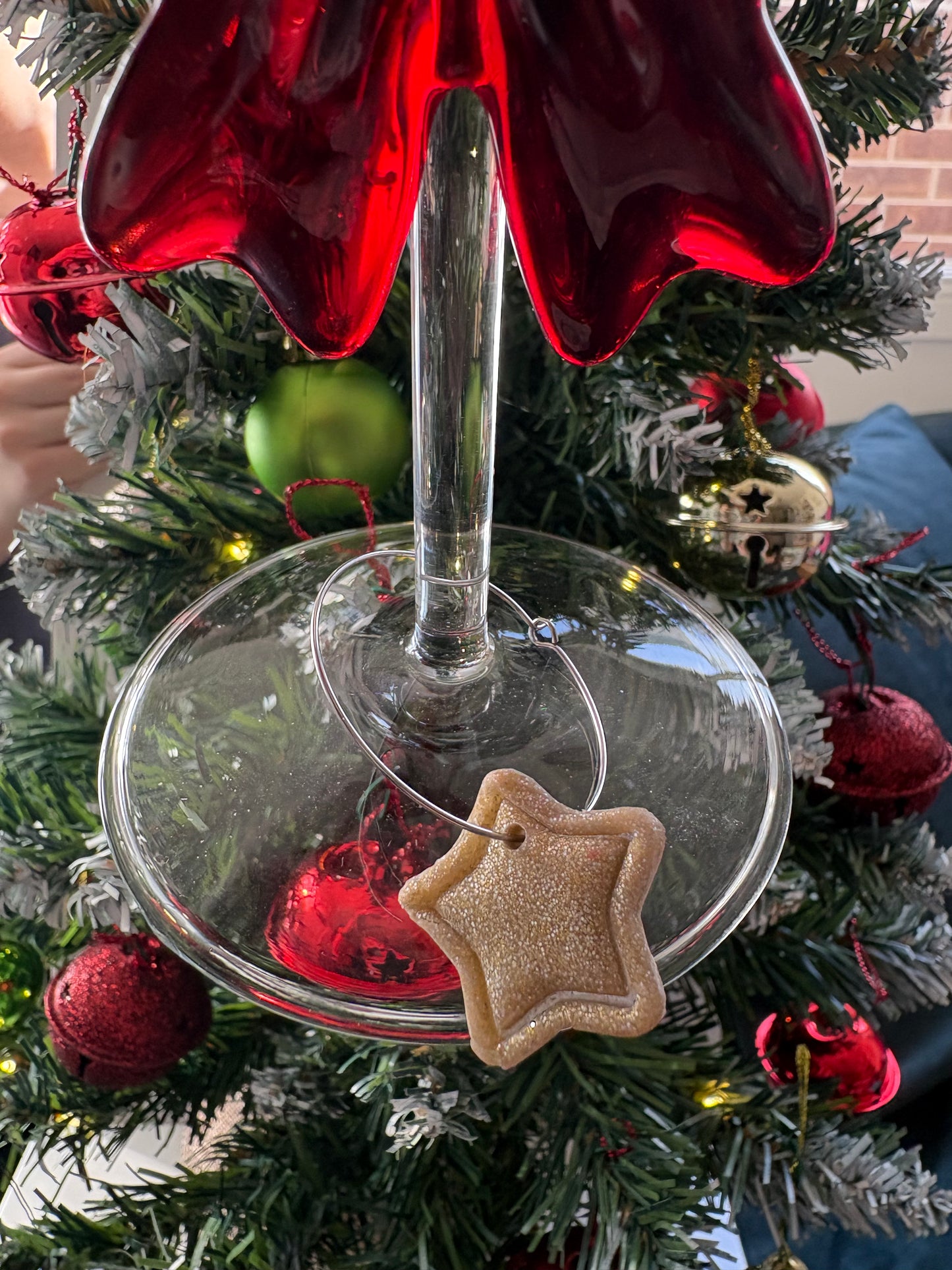 Sparkling Stars Glass Charms