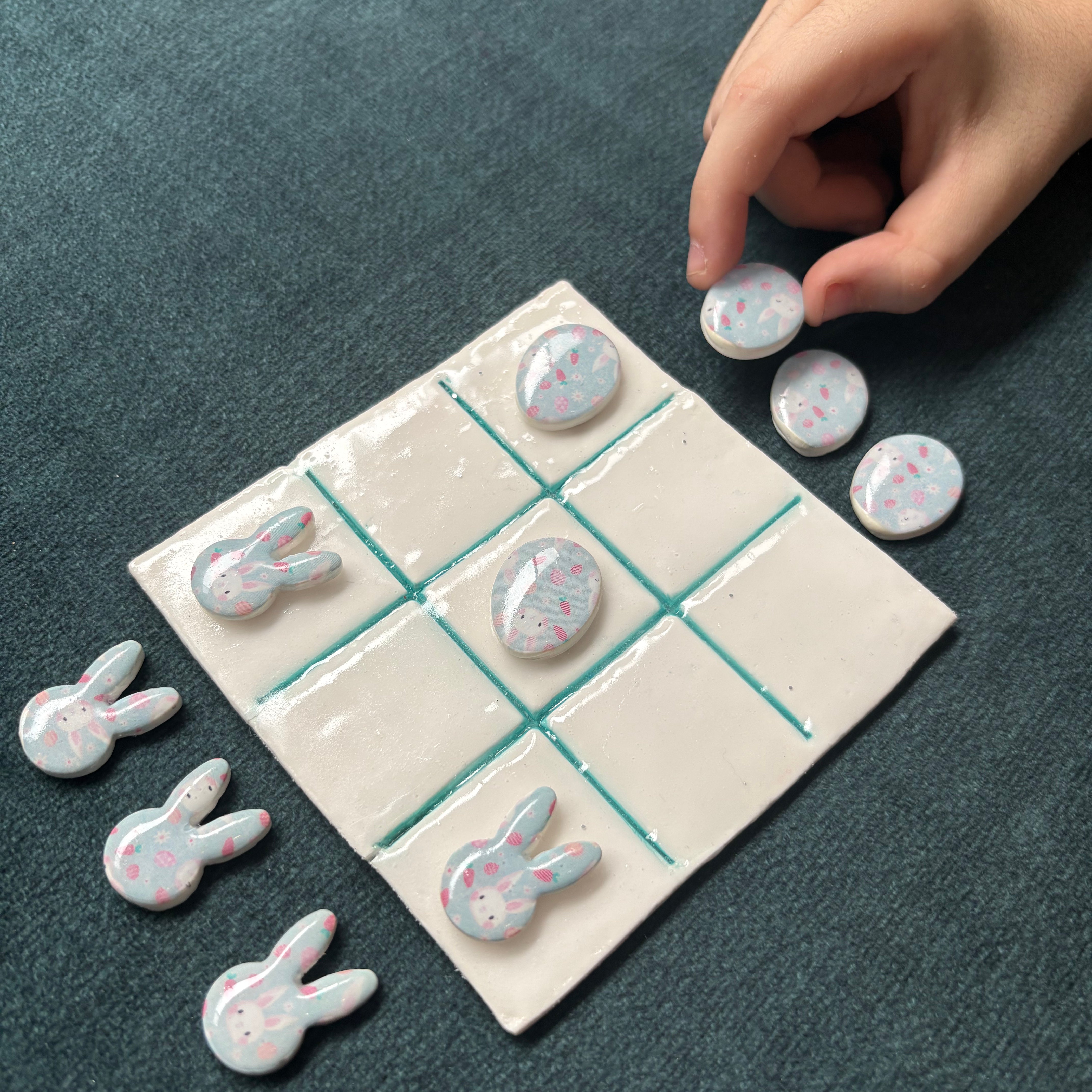 🐰 Easter Tic Tac Toe Game