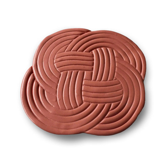Terracotta Woven Coasters