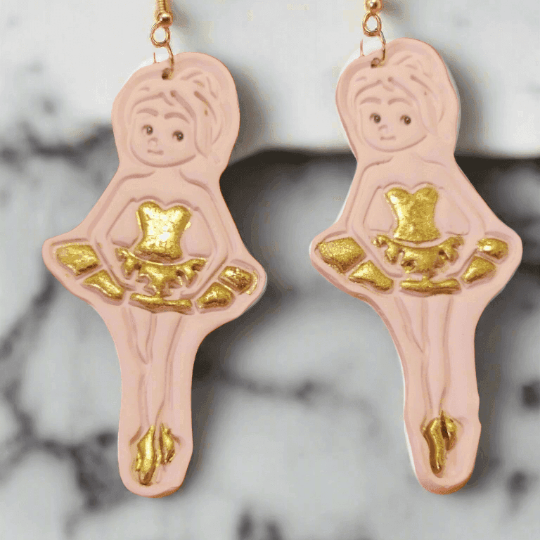 Ballet Collection Earrings - Krafty Kat
