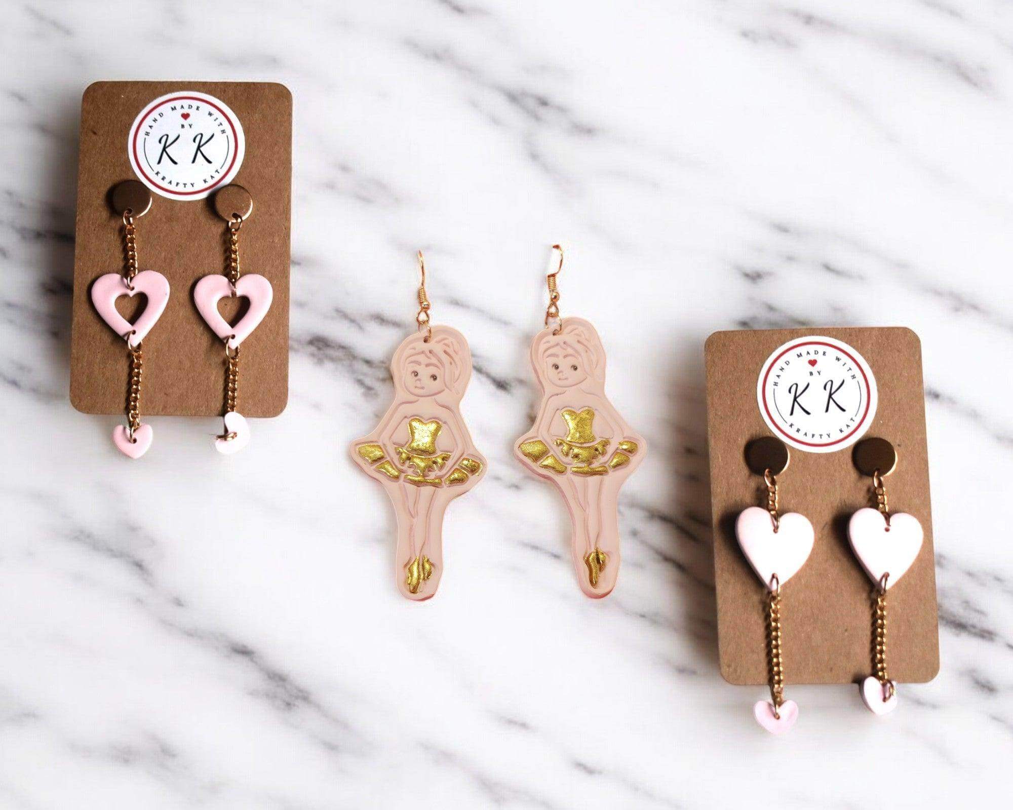 Ballet Collection Earrings - Krafty Kat