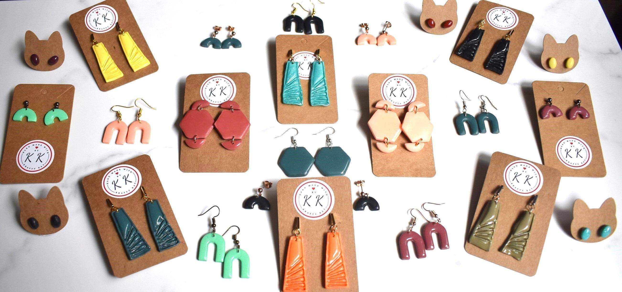 Bare Essentials Earring Collection - Krafty Kat