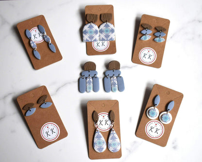 Blue Water Earring Collection - Krafty Kat