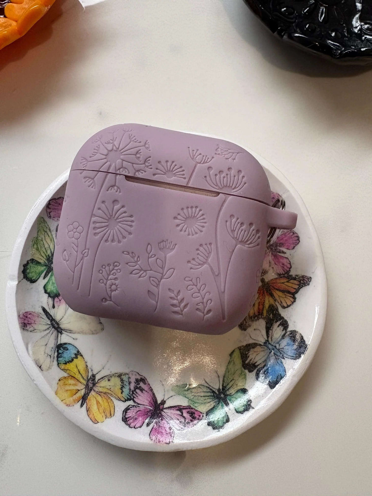 Butterfly Transfer Trinket Tray - Krafty Kat