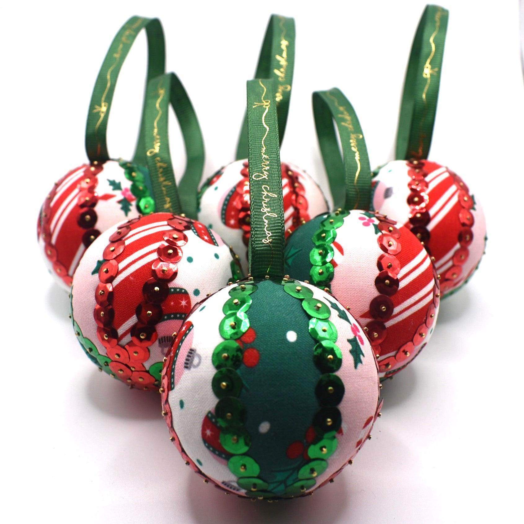 Christmas Baubles - Handcrafted & Designed Christmas Balls - Krafty Kat