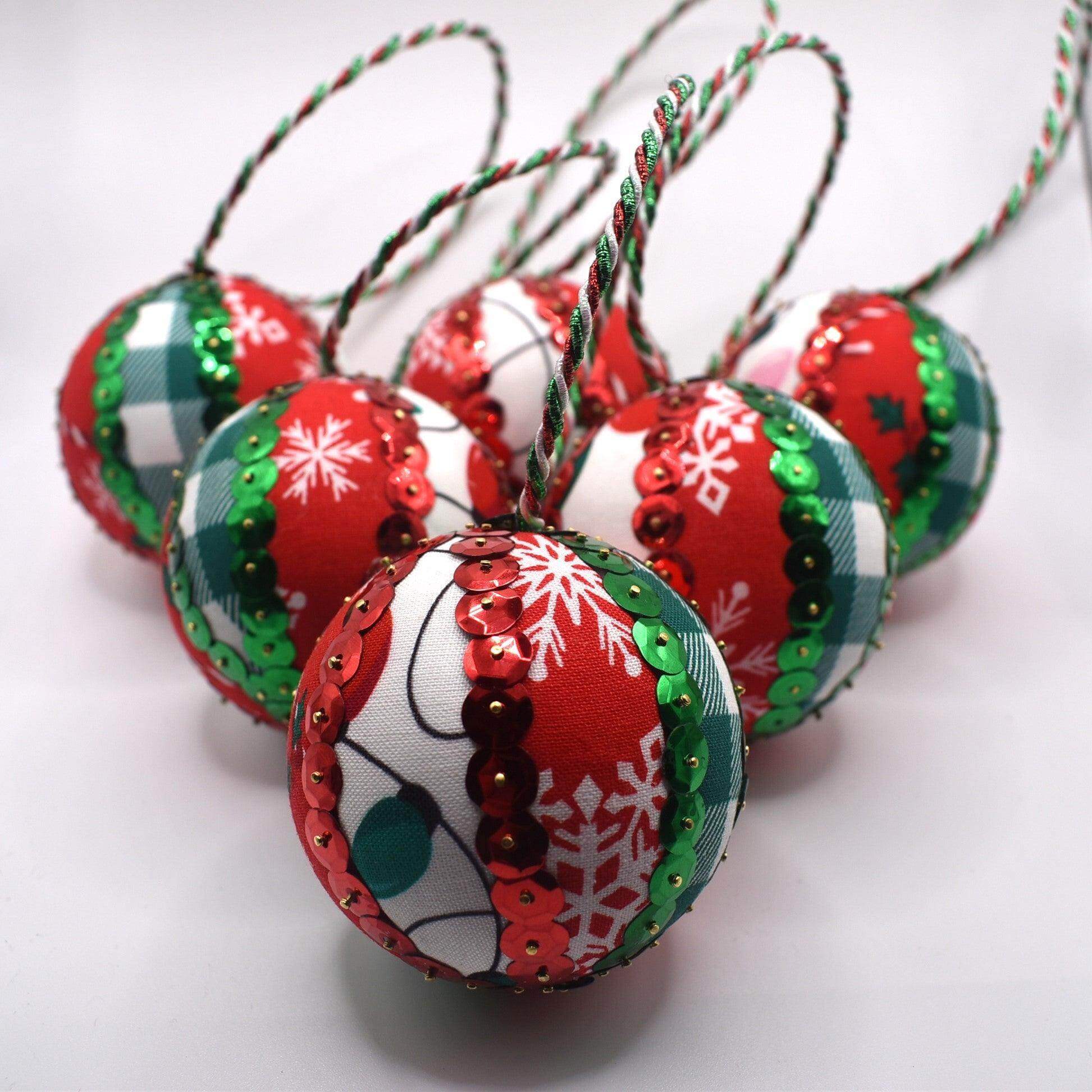 Christmas Baubles - Handcrafted & Designed Christmas Balls - Krafty Kat