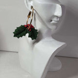 Christmas Holly Hoops - Krafty Kat