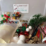 Christmas Sensory Play Kits - Krafty Kat