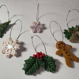Classic Christmas Glass Charms - Krafty Kat