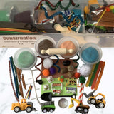 Construction Sensory Playdough Kit - Krafty Kat