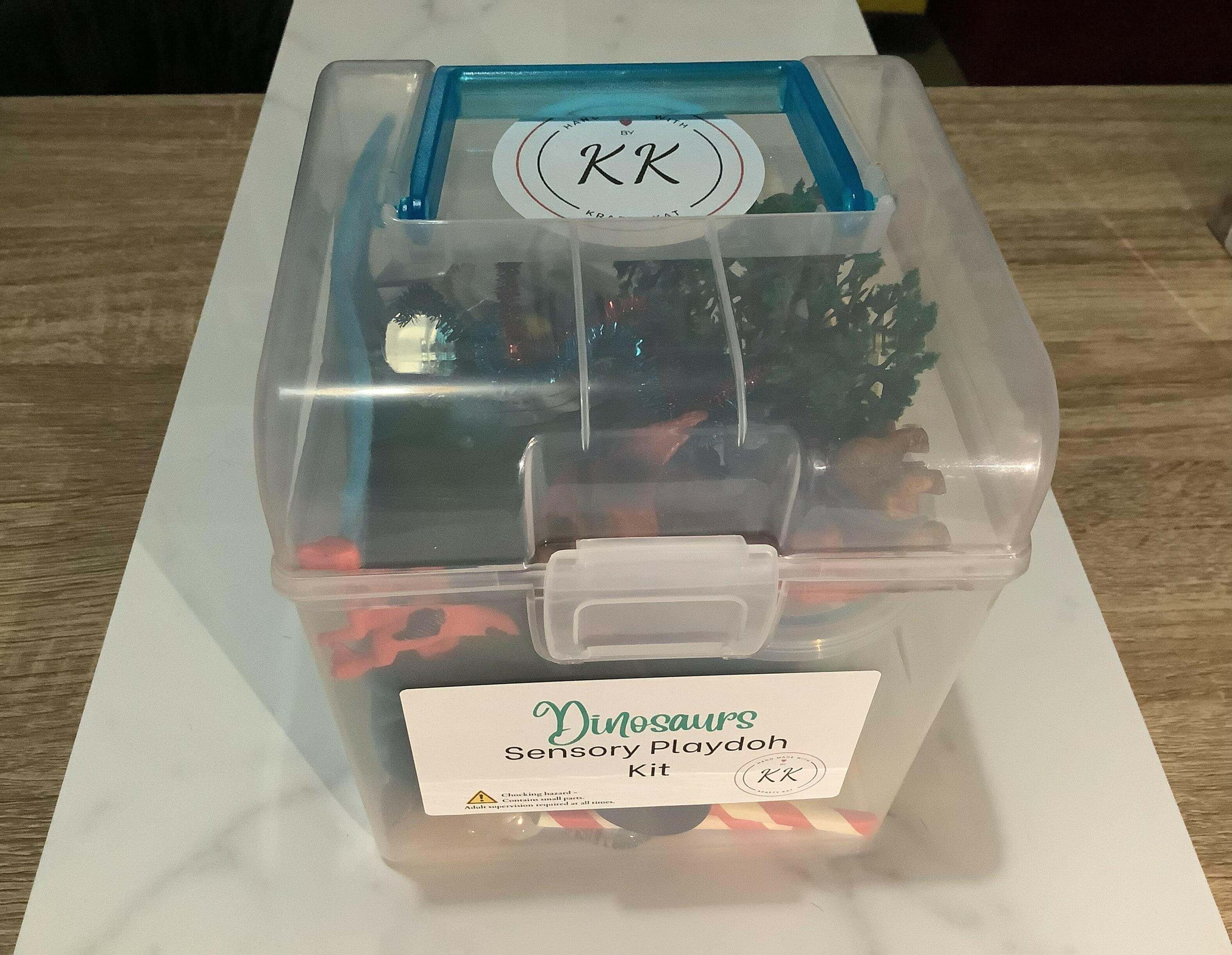 Dinosaurs Sensory Playdough Kit - Krafty Kat