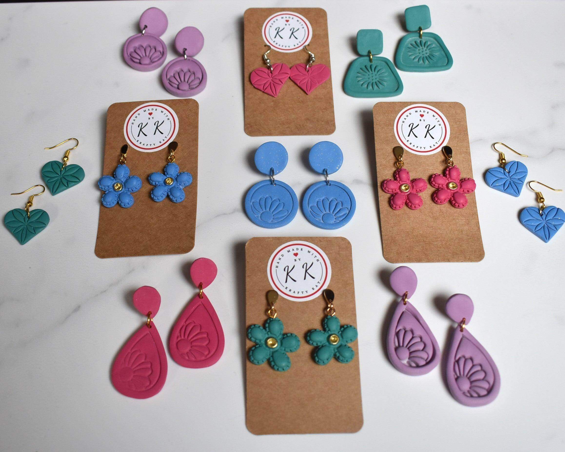 Fresh As A Daisy Earring Collection - Krafty Kat