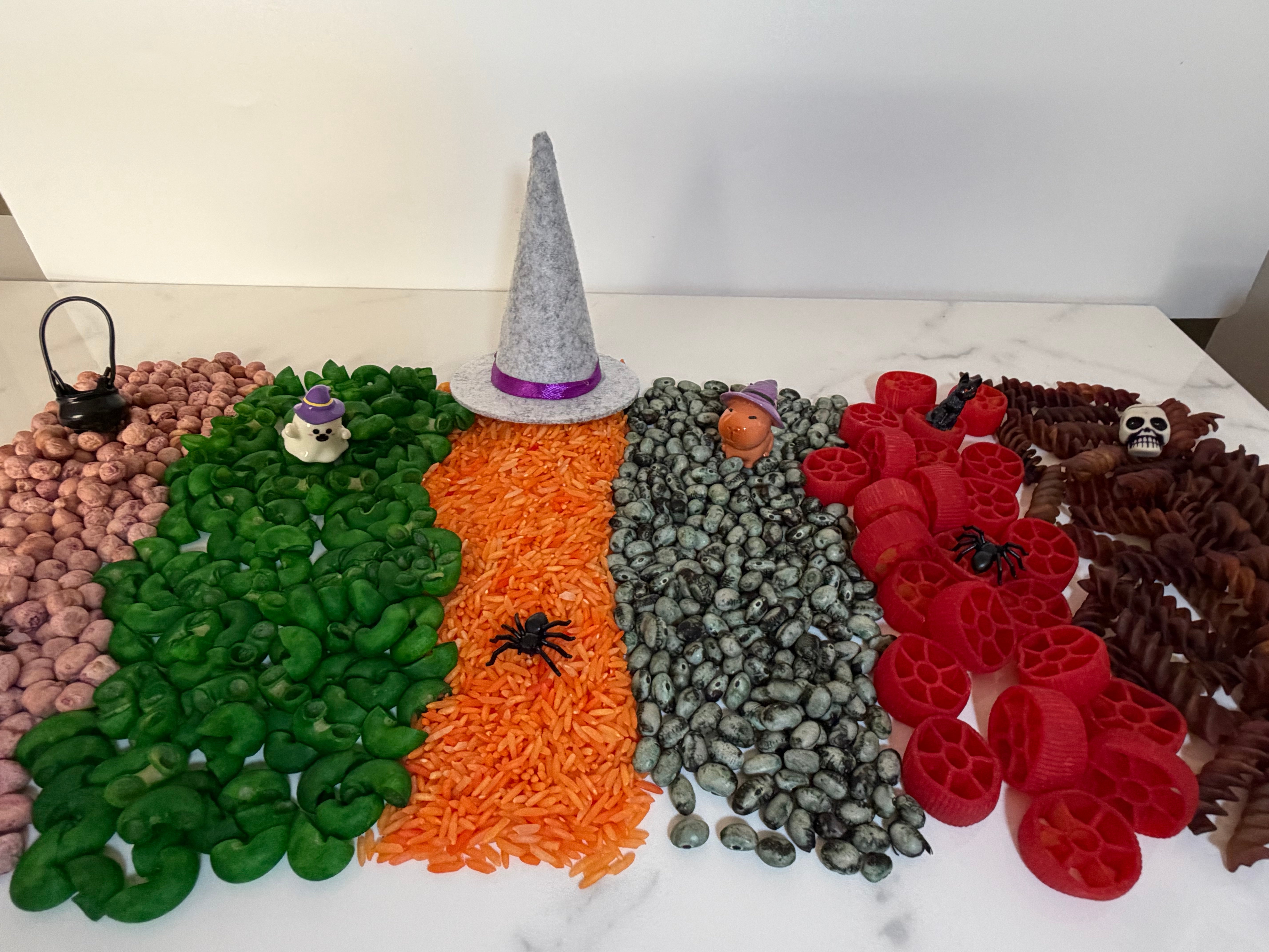 Halloween Coloured Sensory Mix - Krafty Kat