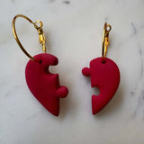 Heart Puzzle Hoops - Krafty Kat