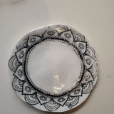 Mini Black & White Transfer Trinket Tray - Krafty Kat
