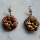 Mother’s Day – Little Bloom – Golden Cluster - Crystal Stud Earrings - Krafty Kat