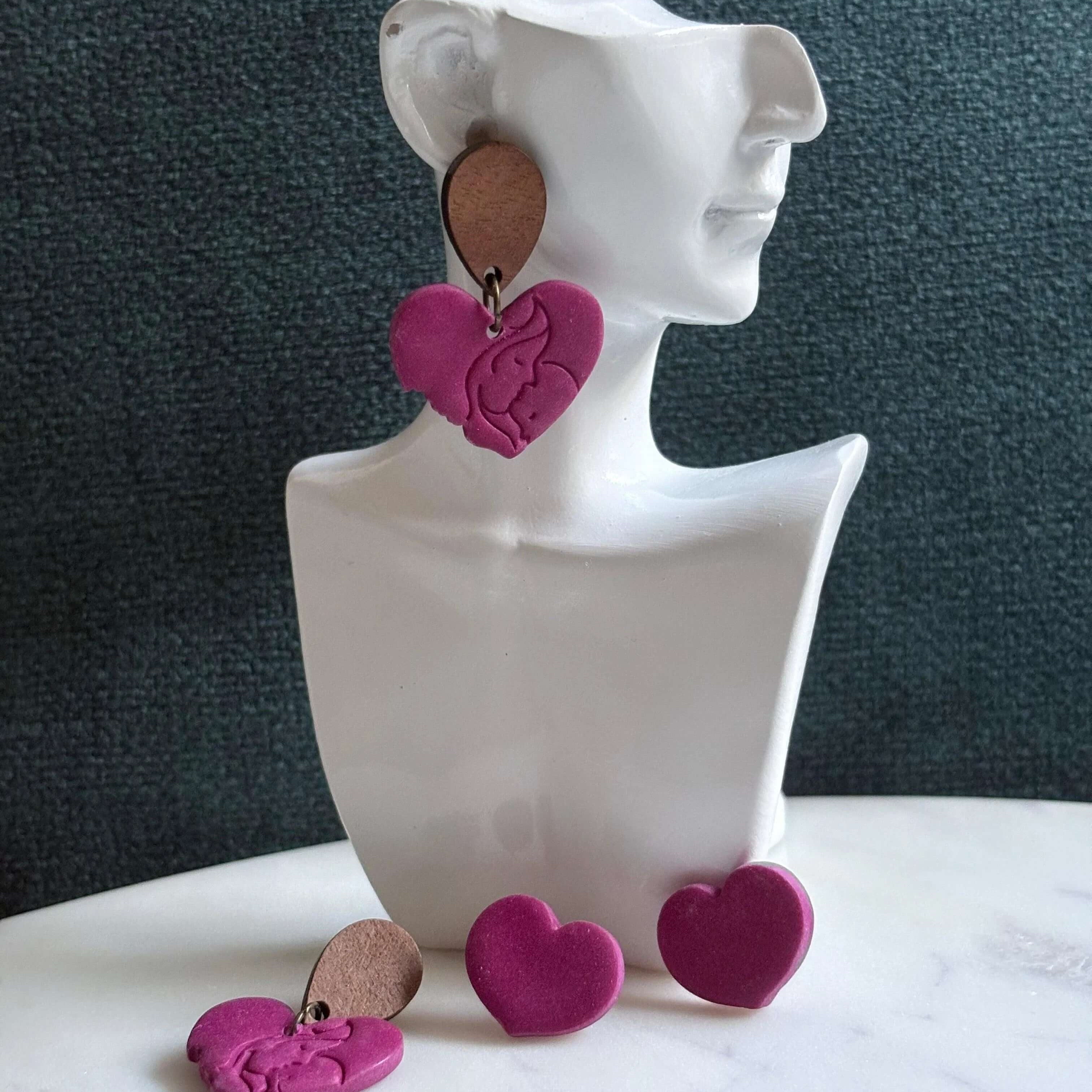 Mummy & Me – Berry Love - Dangle Earrings - Krafty Kat