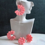 Mummy & Me – Rosy Bloom - Stud Earrings - Krafty Kat