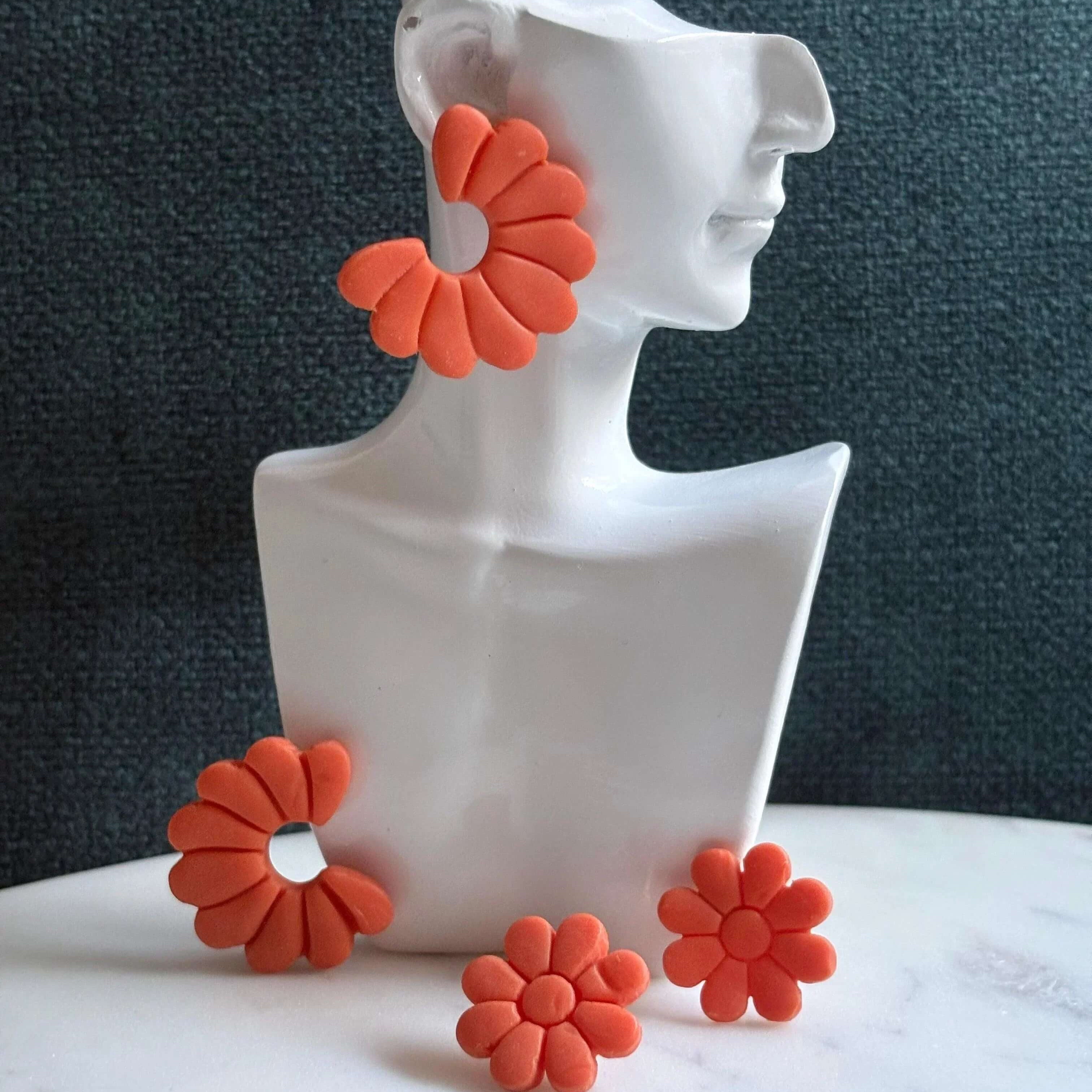 Mummy & Me – Sunset Bloom - Stud Earrings - Krafty Kat