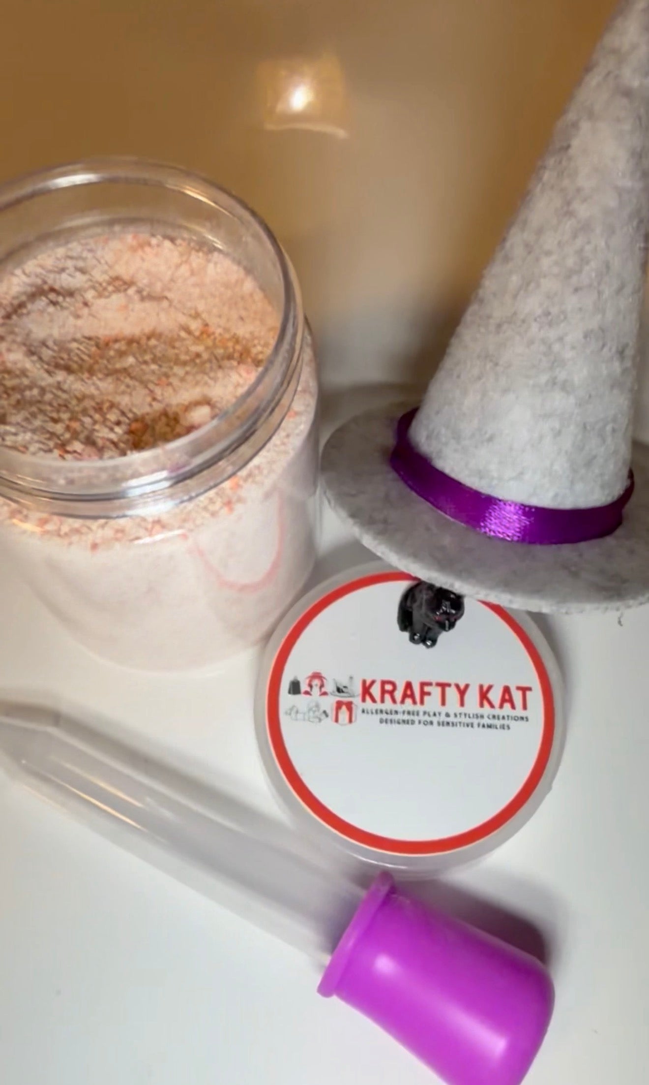 Orange Fizzing Powder - Krafty Kat